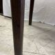 Wooden farmhouse table