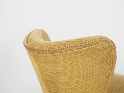 Lot de 2 fauteuils cocktail jaune ocre, 1950