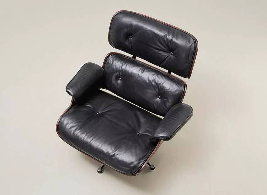Charles & Ray Eames lounge chair model 670 for ICF Italy 60s/70s