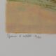 Paul Collomb : Air marin, lithographie originale signée