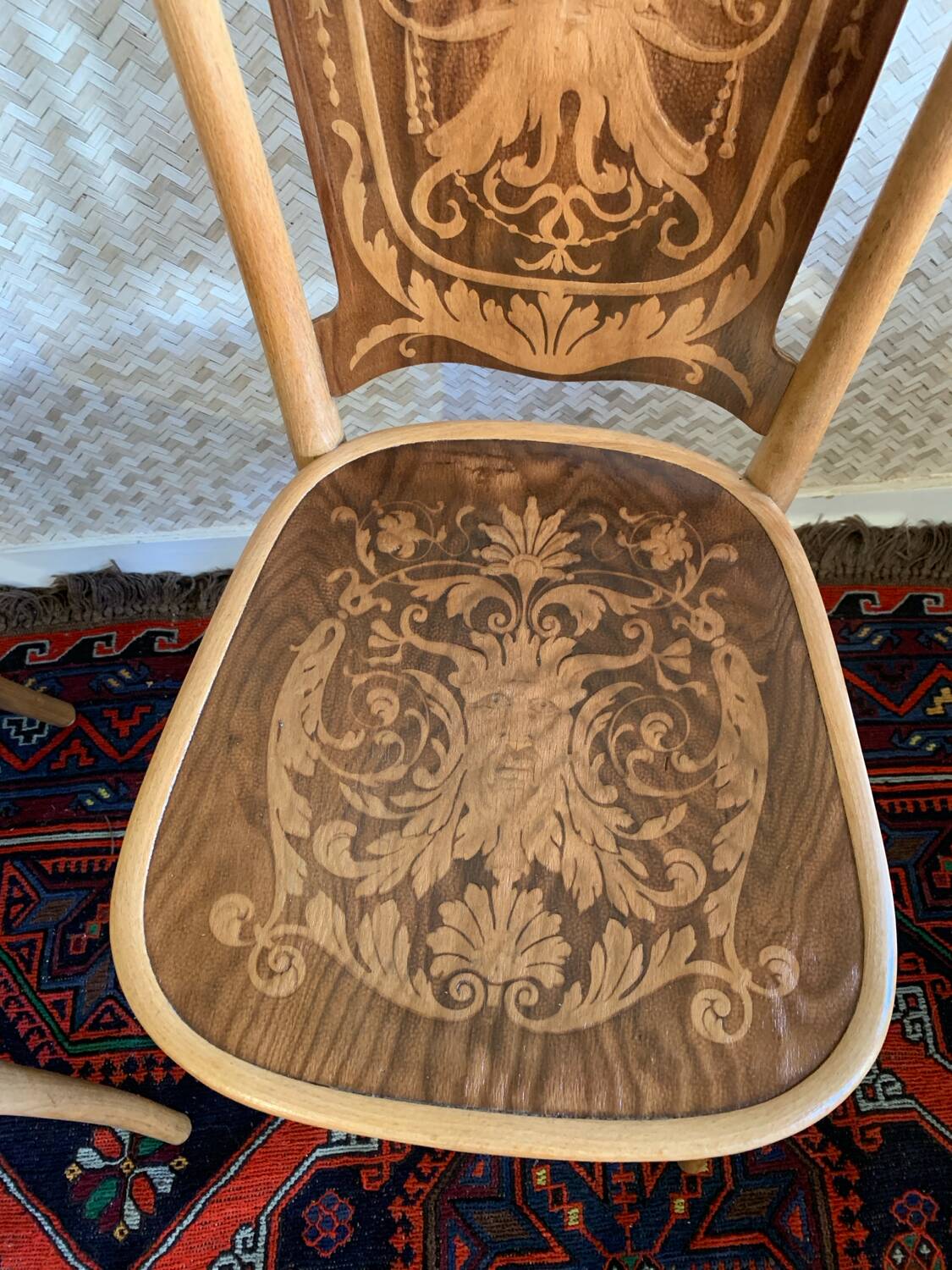 Pair of Jacob Kohn bistro chairs