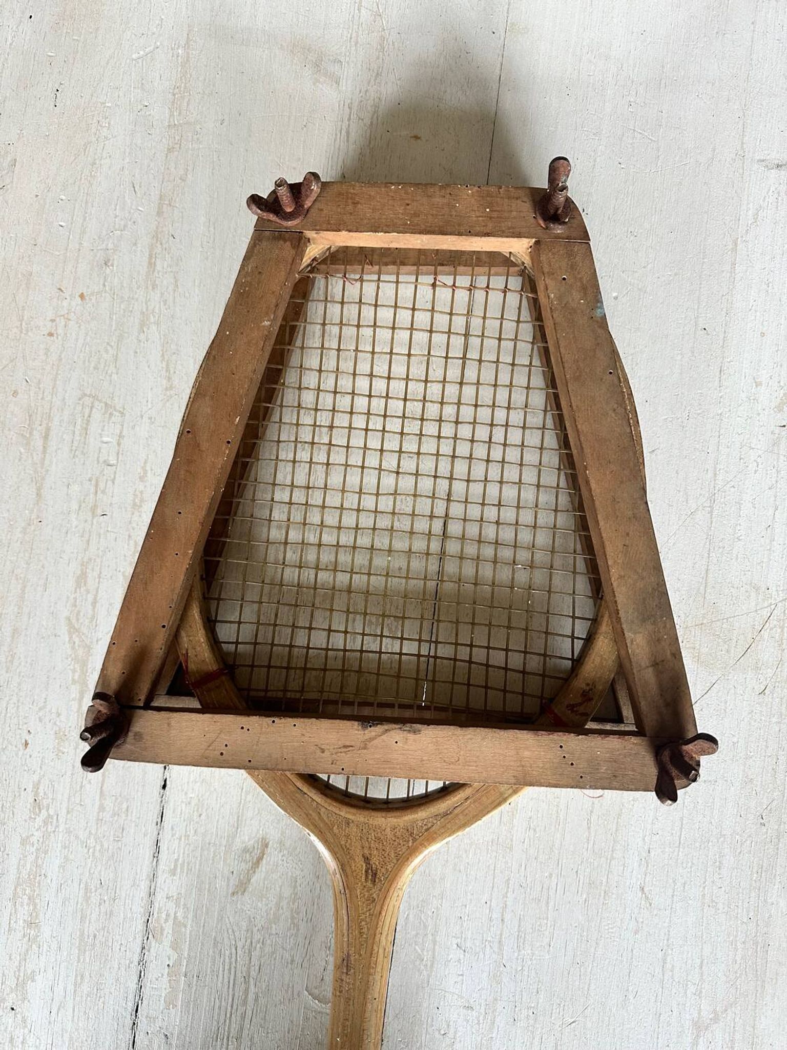 Old tennis racket