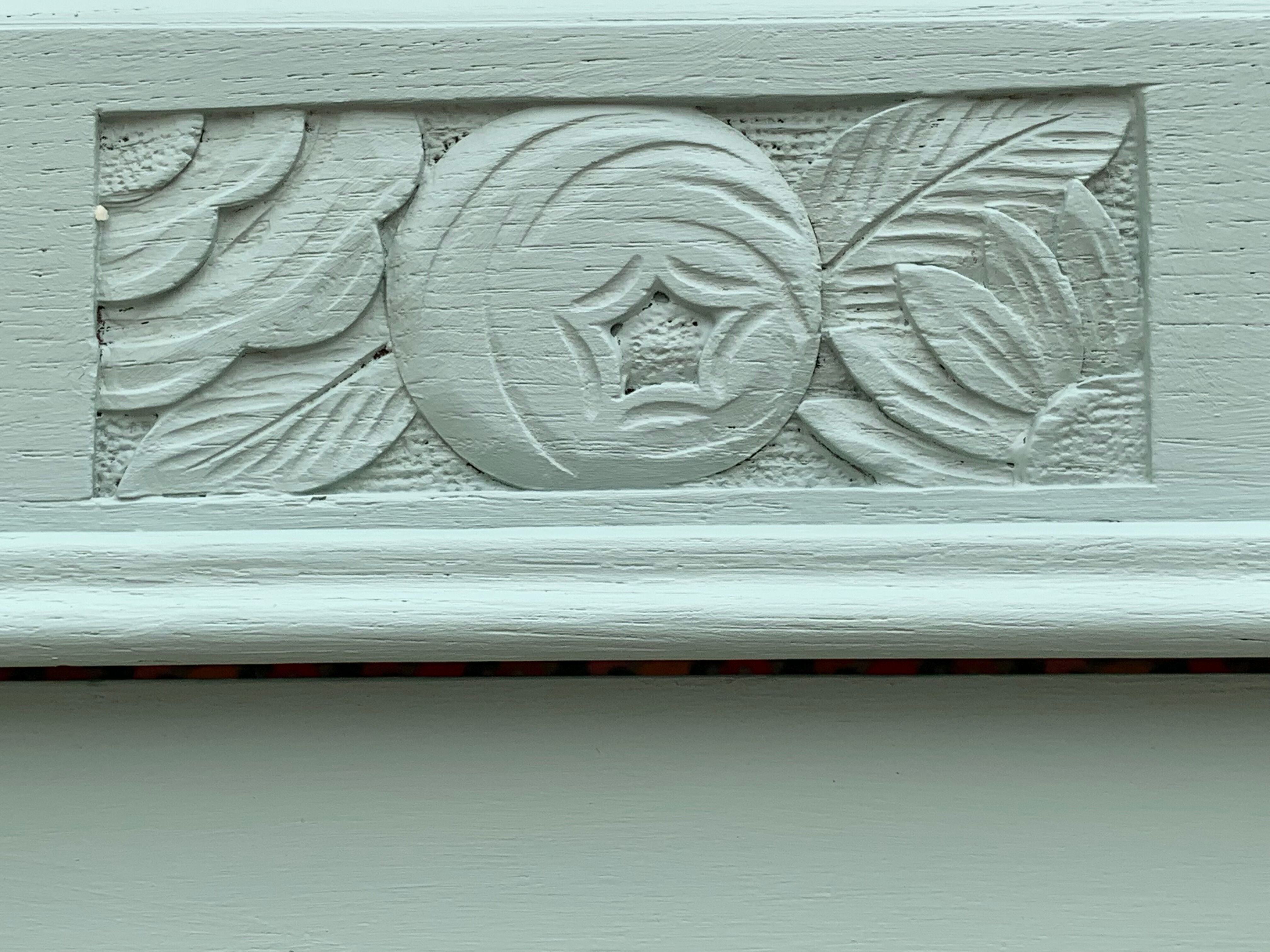 Parisian glass cabinet Art Deco 1930