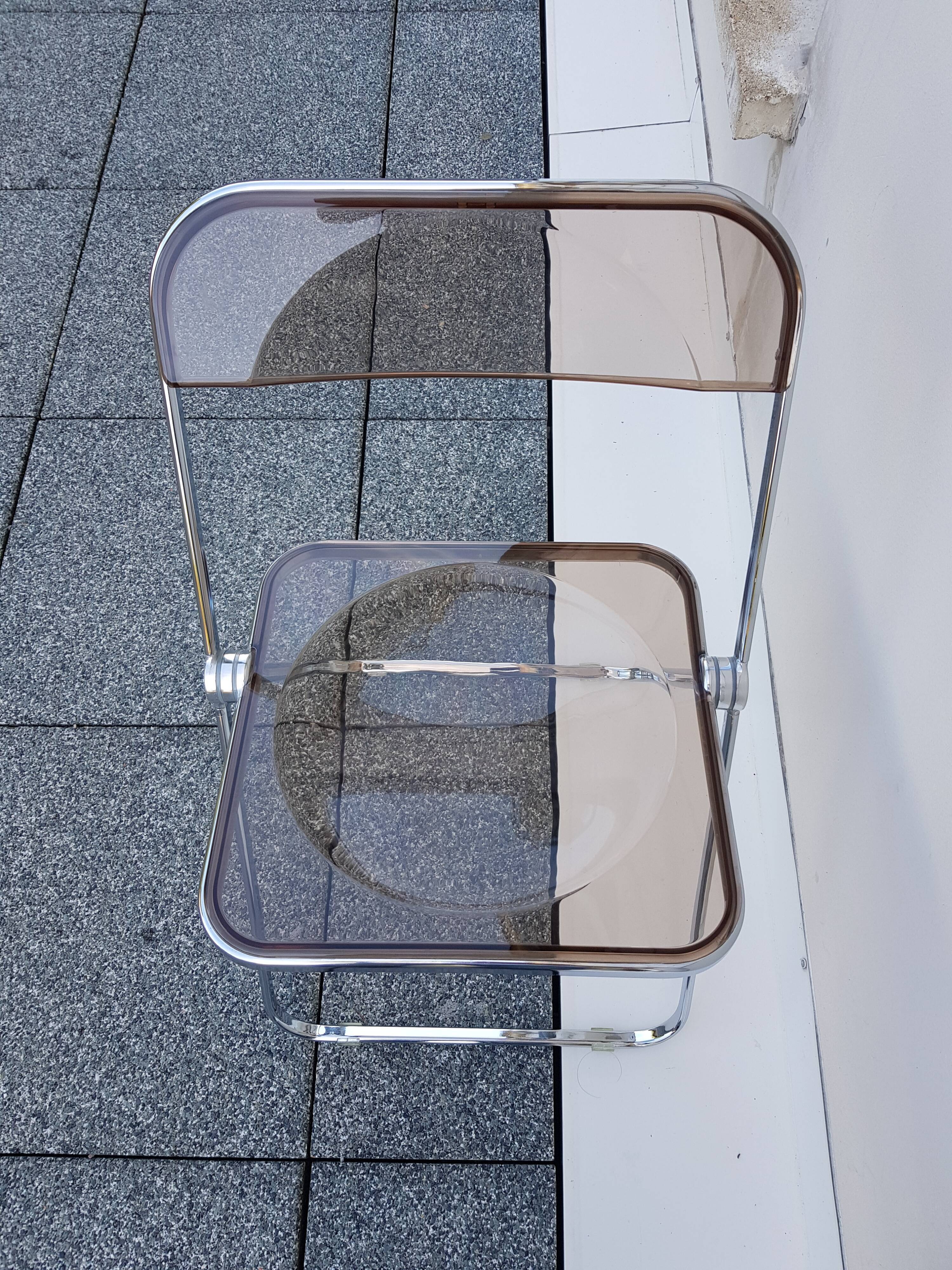 Plia Chair By Giancarlo Piretty Edition Anonima Castelli