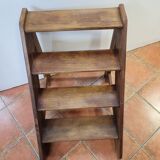 Stepladder or wooden staircase