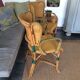 Paire de fauteuils en rotin