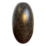 Exotic wood vase