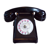 Bakelite vintage dial phone