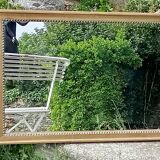 Antique gilded mirror