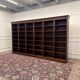 Large Classic English Open Bookcase