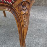 Pair of Louis XV style armchairs