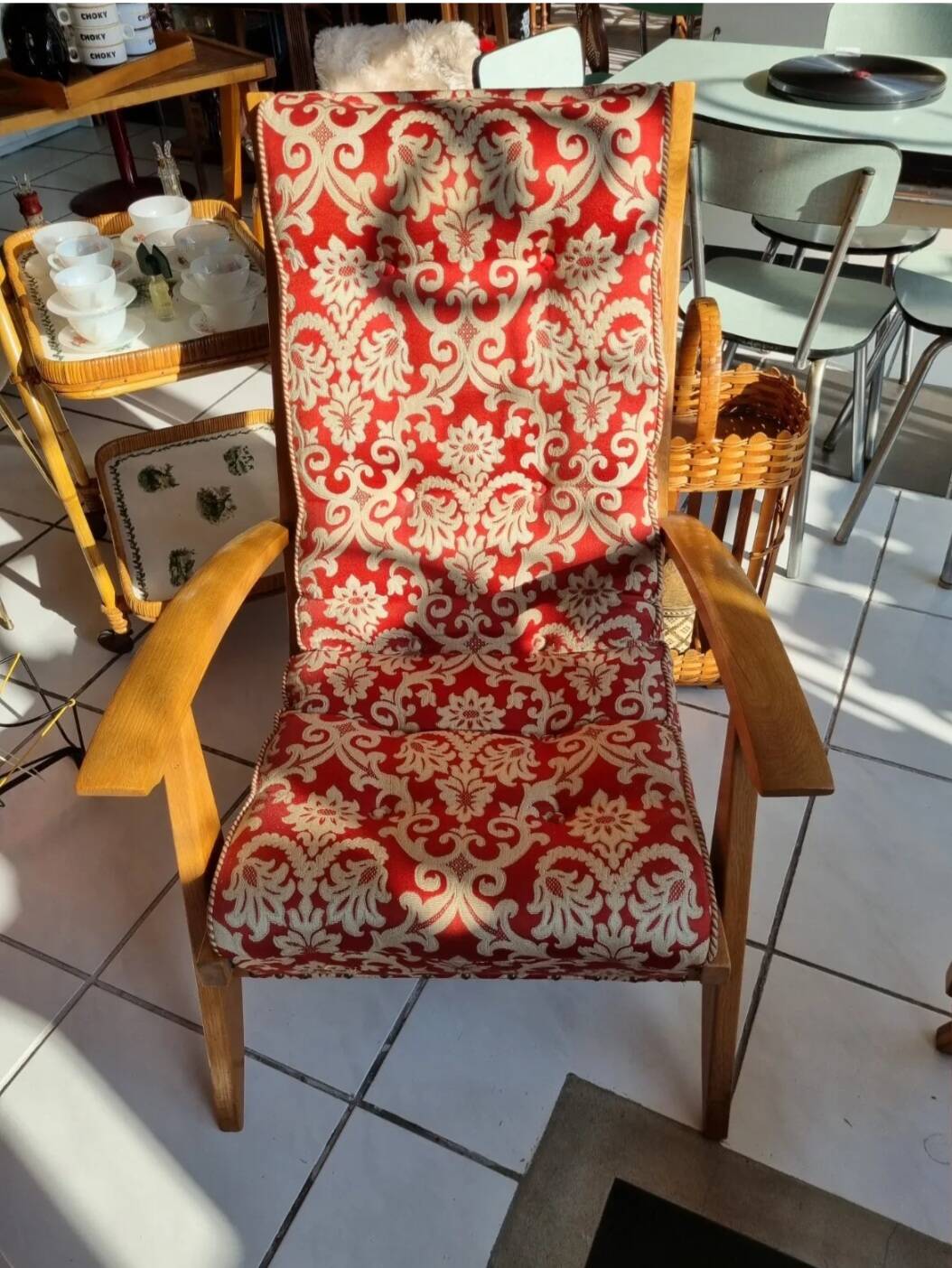 Canapé + fauteuil FS116 Free Span vintage