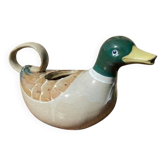 Carafe barbotine canard