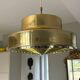 Falkenbergs gold metal suspension - Sweden 70s/80s