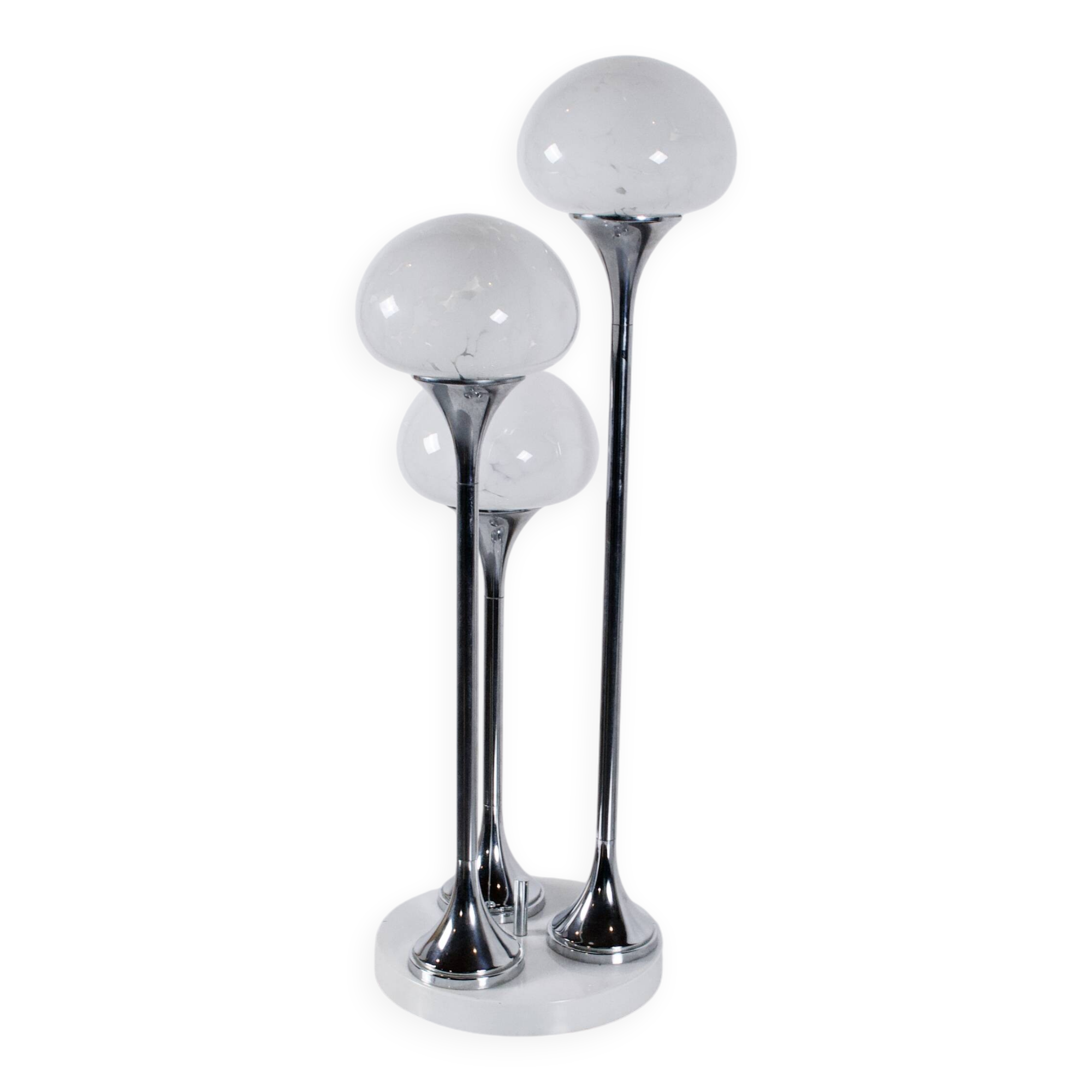 Italian lamp with 3 globes, 1970s