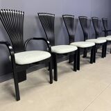 Totem chairs by Torstein Nilsen for Westnofa, 1980s set of 6