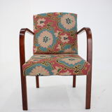 1930s Bentwood Beech Armchair ,Czechoslovakia