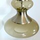 Stilux Milano, large metal and murano glass chandelier from 60s