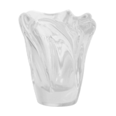 Daum France 1950 crystal flower vase