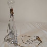 Pied de lampe en cristal de Lorraine