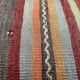 Vintage turkish kilim cushion cover , 120 x 40 cm