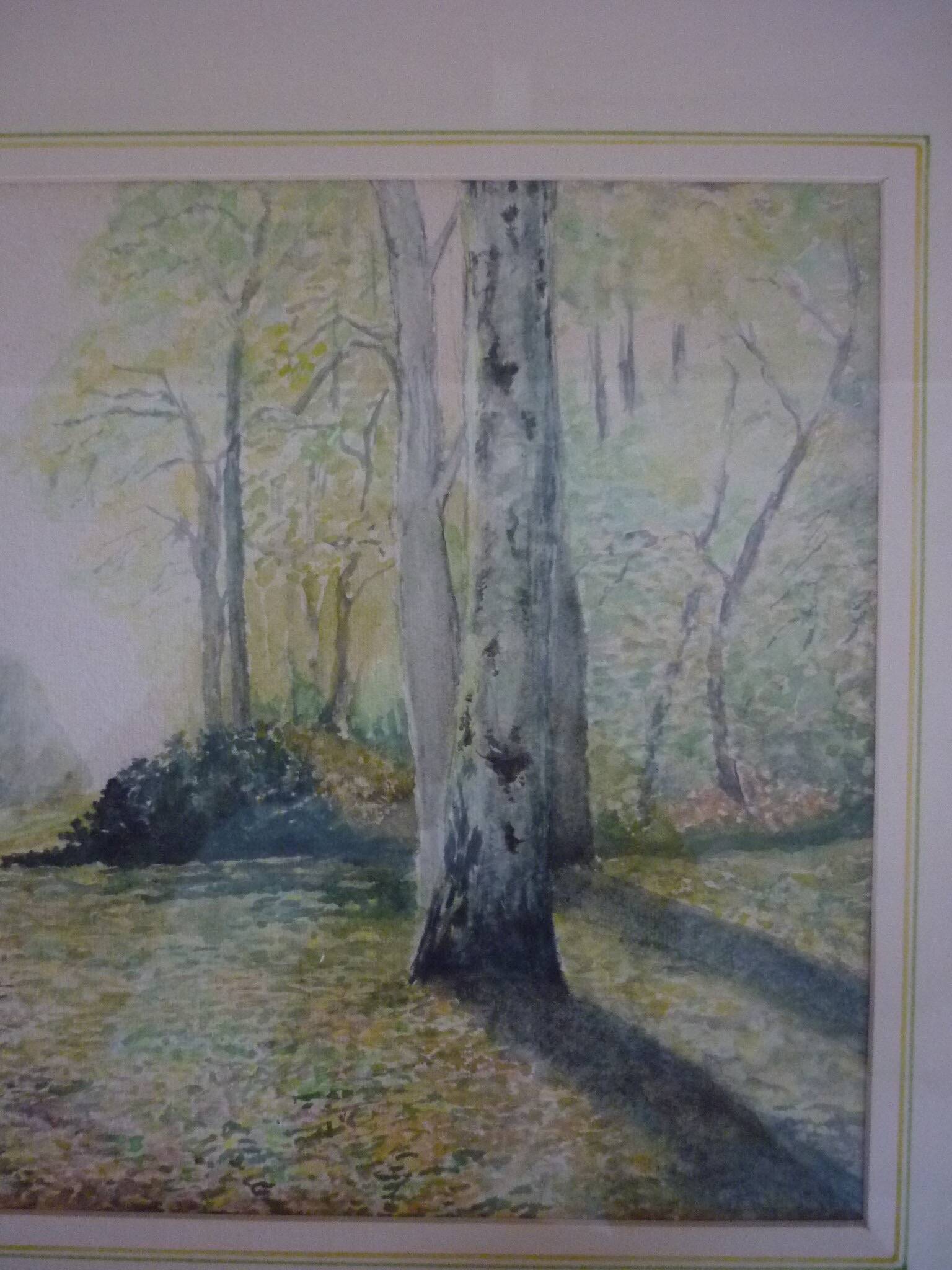 Watercolor Trees