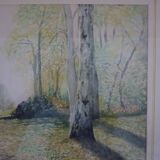 Watercolor Trees