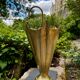 Vintage 1960s brass umbrella stand