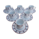 Basque porcelain coffee cups