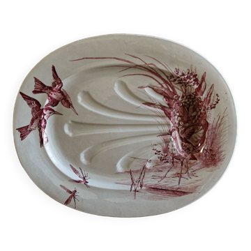 Asparagus dish, Jules Vieillard