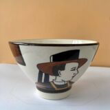 Henriot regionalist art deco mug