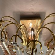 Pink Murano Glass Flower Sconces 1970’s