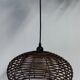 Rattan pendant light