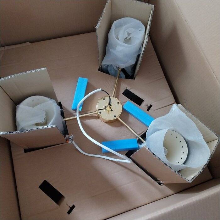 Italian chandelier Megafono - Stilnovo