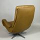 De Sede S231 Swivel Leather Armchair, 1960s