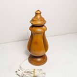 Lampe à poser bois massif 1960