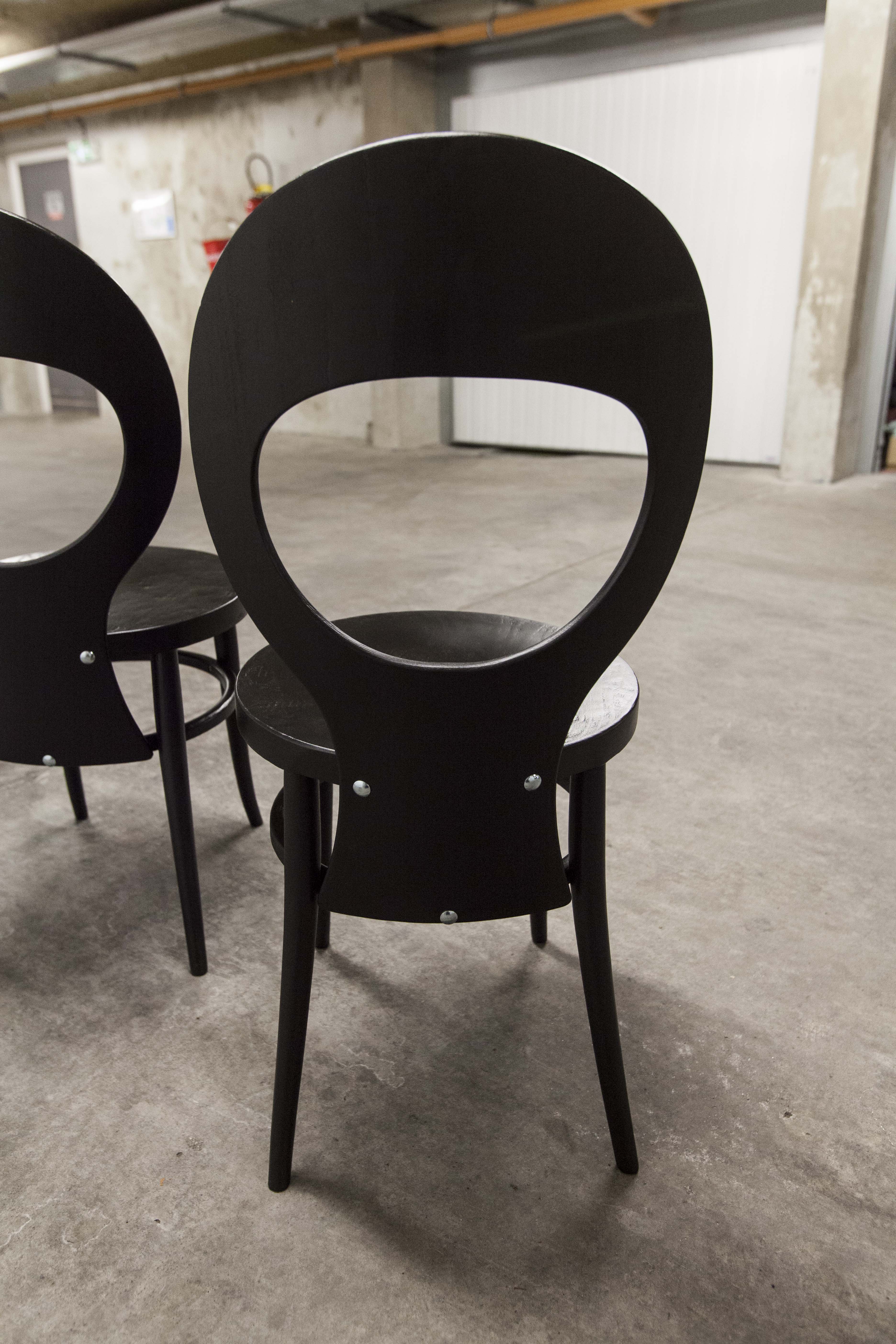 4 restored Baumann Seagull chairs