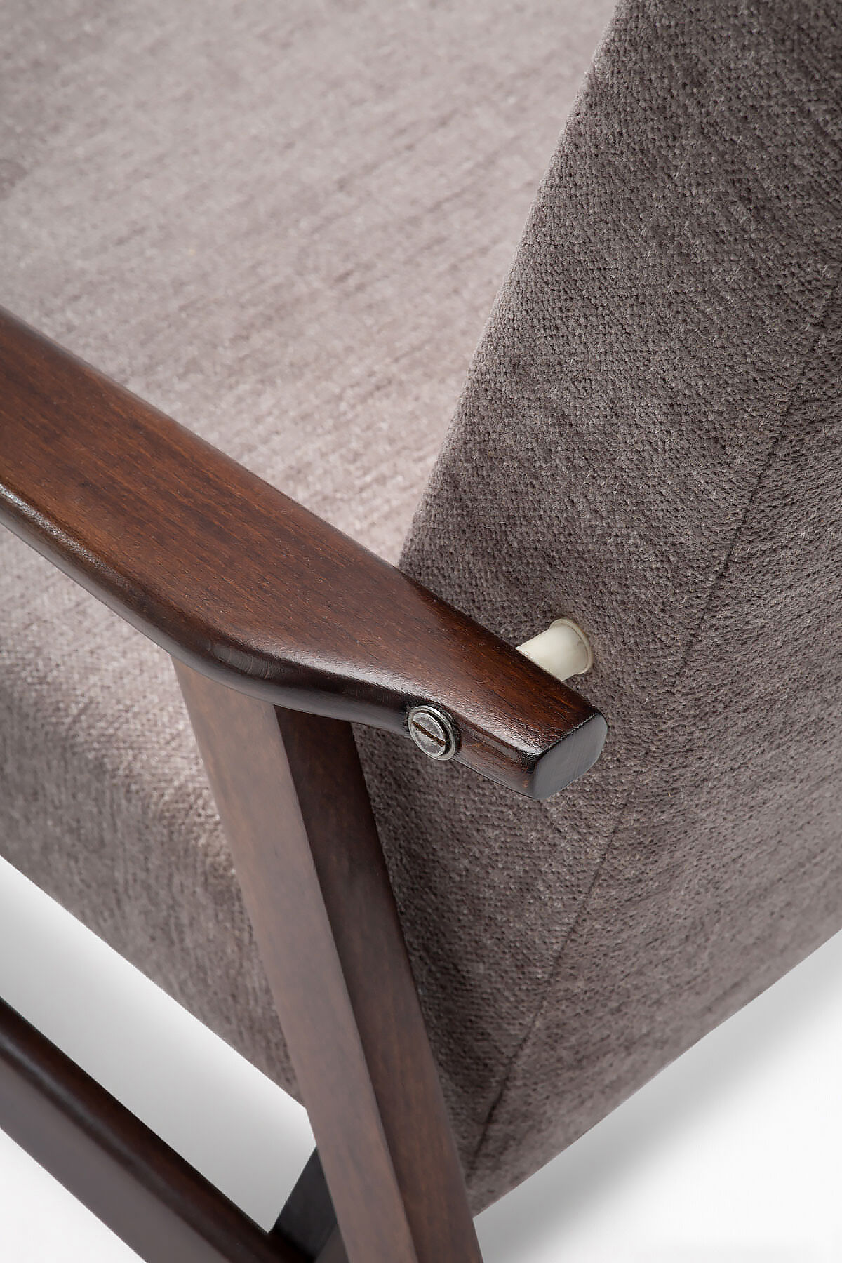 Fauteuil śnieżka des années 1970