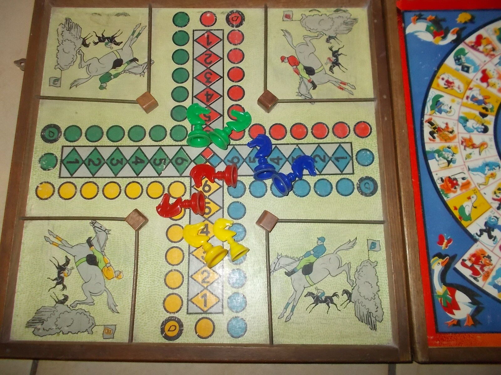Old toy board games "jura"