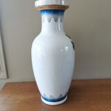 Vintage ceramic vase Asian decor