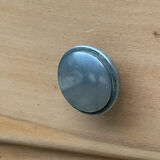 Armoire parisienne asymétrique bois brut 1950