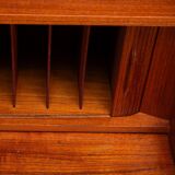Danish Teak Secretaire by Johannes Sorth for Bornholms Mobelfabrik, 1960s