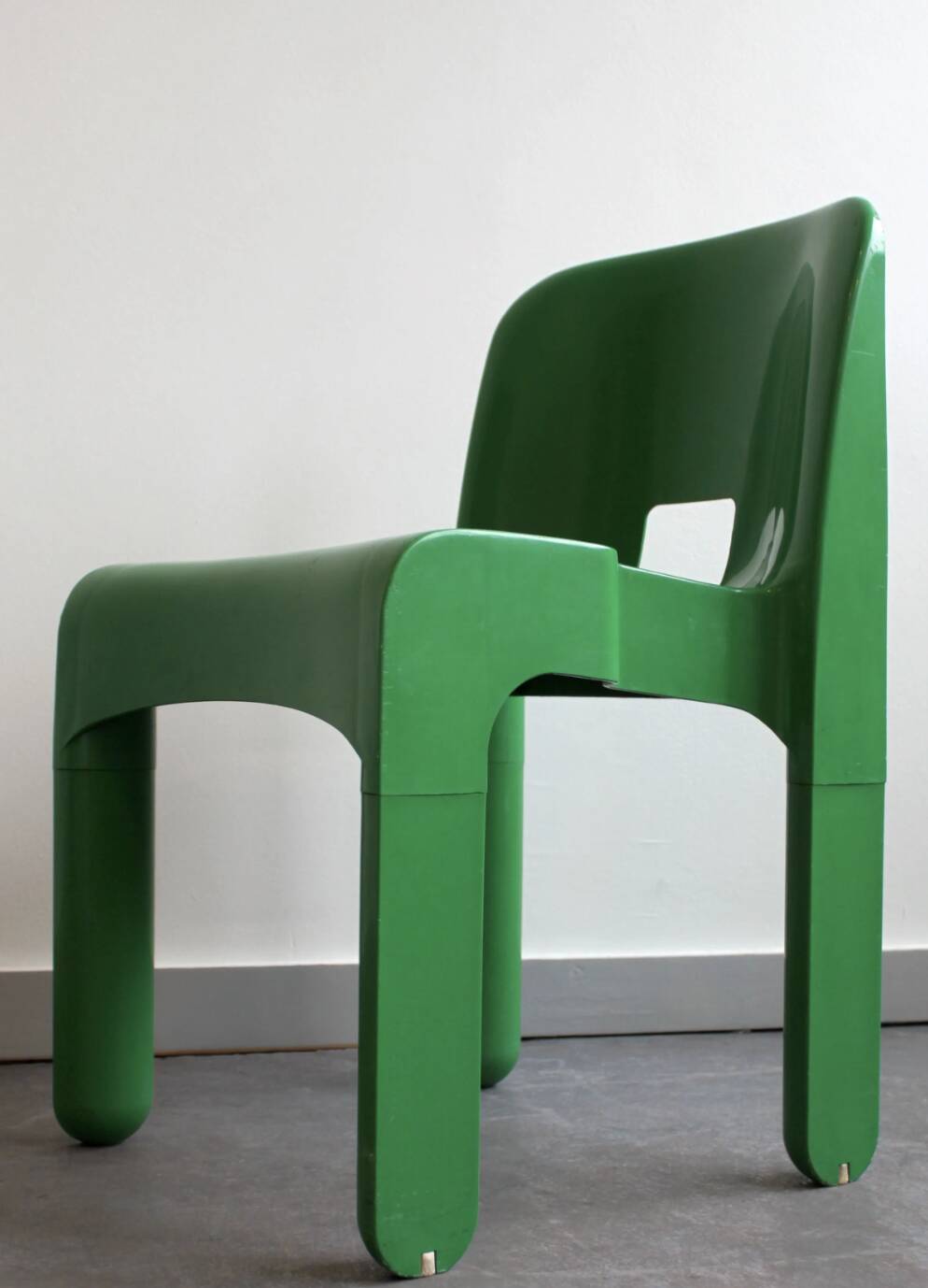 4 chaises Universale par Joe Colombo pour Kartell, modèle 4868