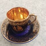 Porcelain cups and saucers