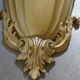 Gold plaster planter