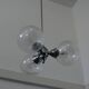 Vintage Sputnik Bubble Glass Lamp