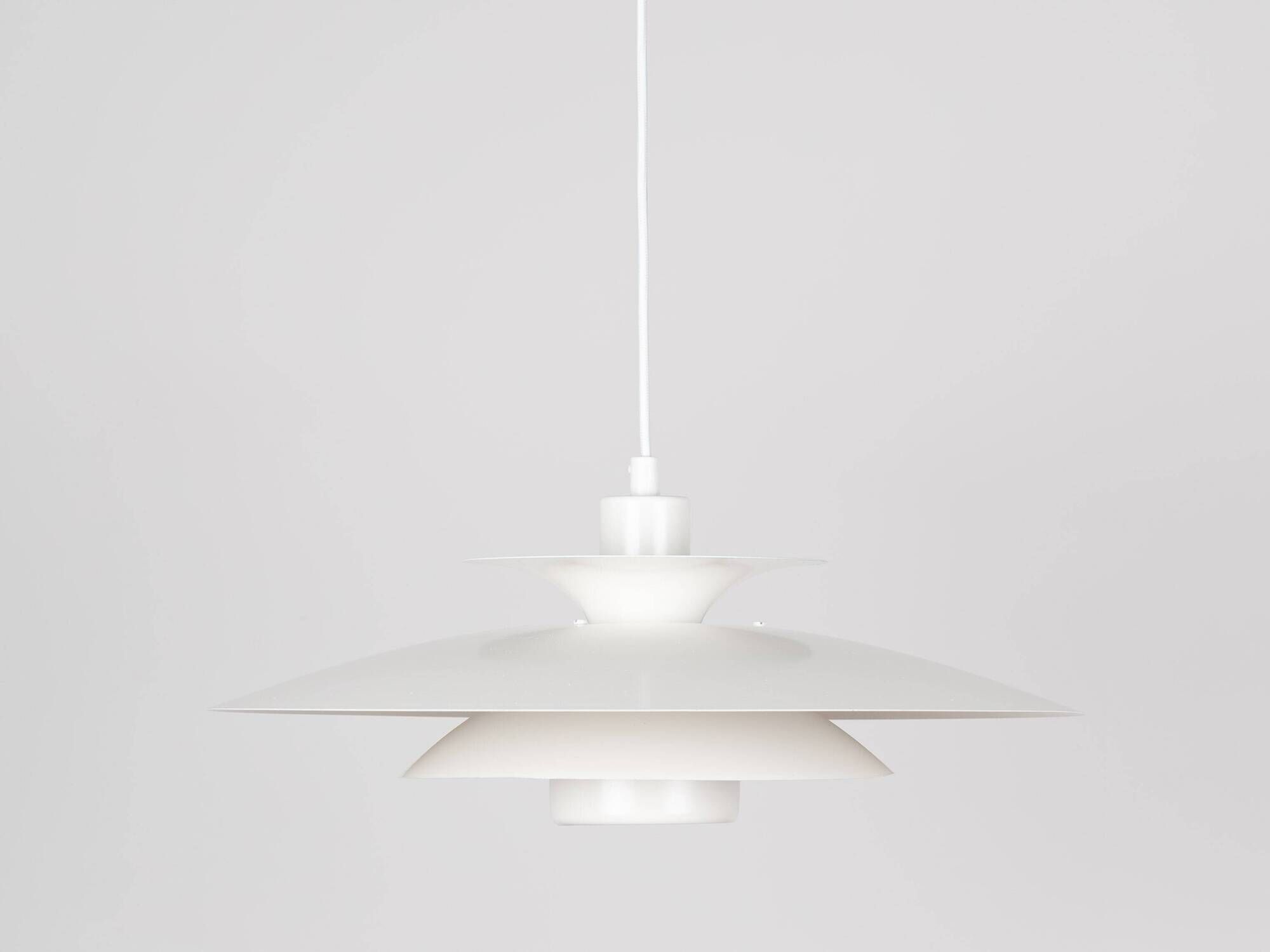 Vintage Kurt Wiborg Pendant Lamp for Jeka, 47 cm, Danish Mid-Century Design