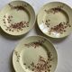 Set of 3 game serving dishes by Jules Viellard.