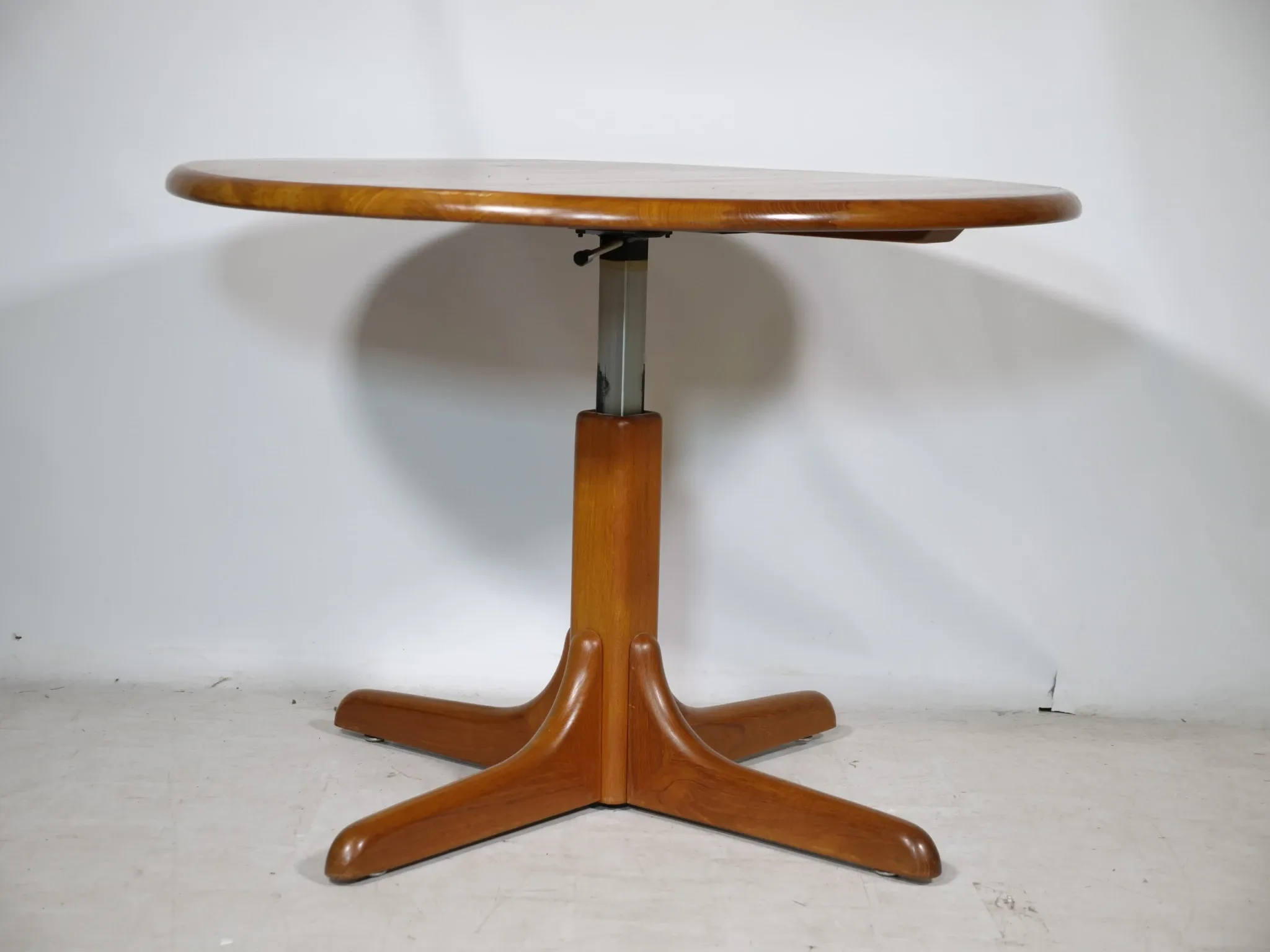 Danish Design Adjustable Coffee Dining Table in Teak by Salling Møbler