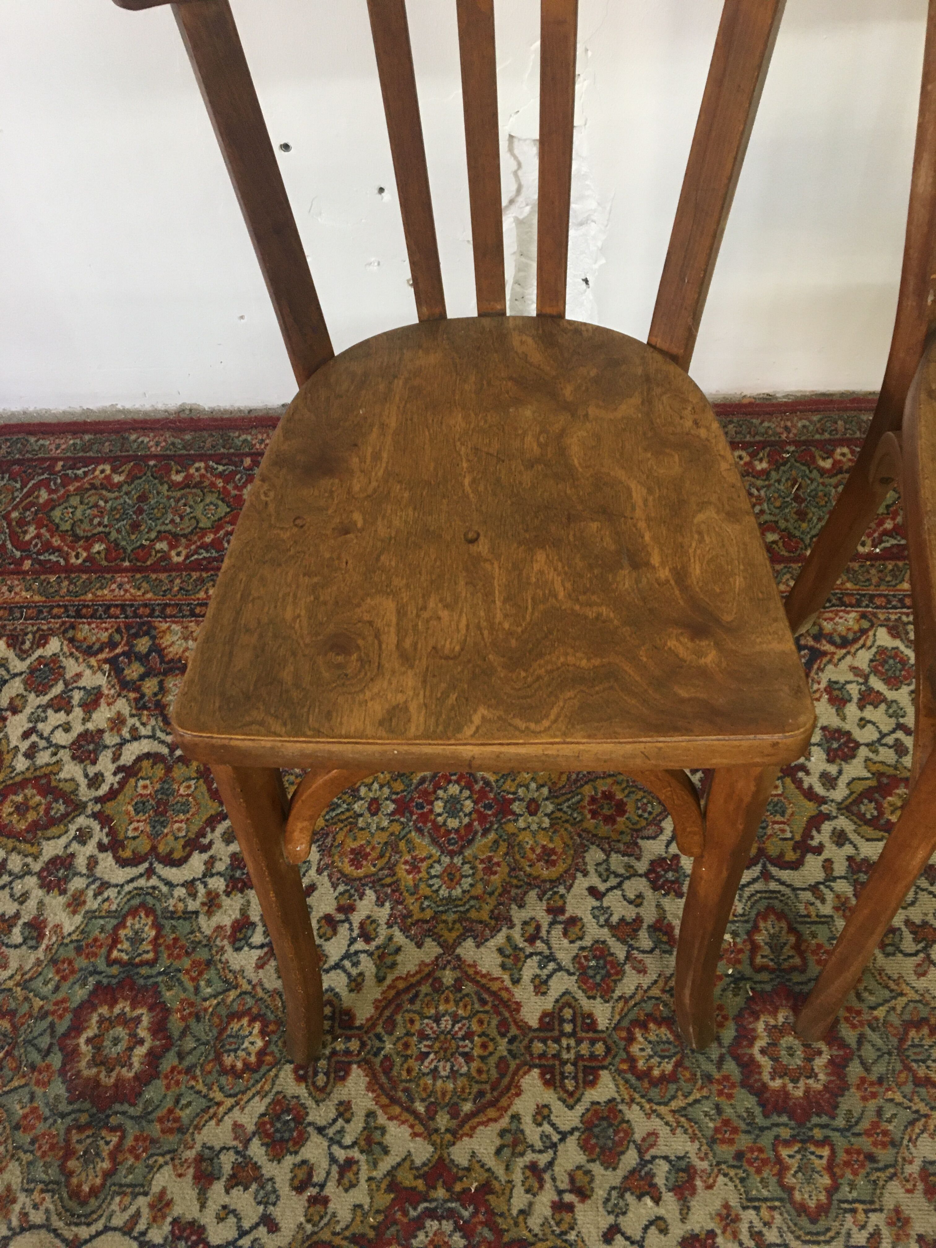 Paire de chaises bistrot Baumann